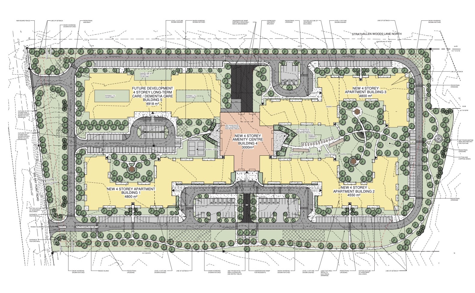 Updated plan for Tollendale II in Innisfil, Ontario