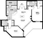 boysenberry 2 floor plan - Tollendale Village