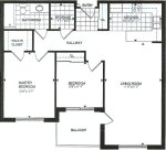 cranberry 1 floor plan - Tollendale Village