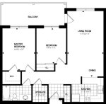 cranberry 2 floor plan - Tollendale Village